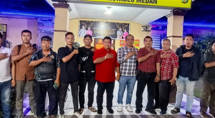 Ketua bersama Pengurus Forwatun Hadiri Pisah Sambut Kapolsek Medan Tuntungan