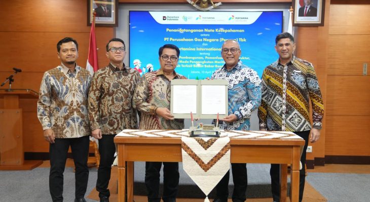 PIS dan PGN Perkuat Sinergi, Siapkan Ekosistem Maritim Energi Rendah Karbon