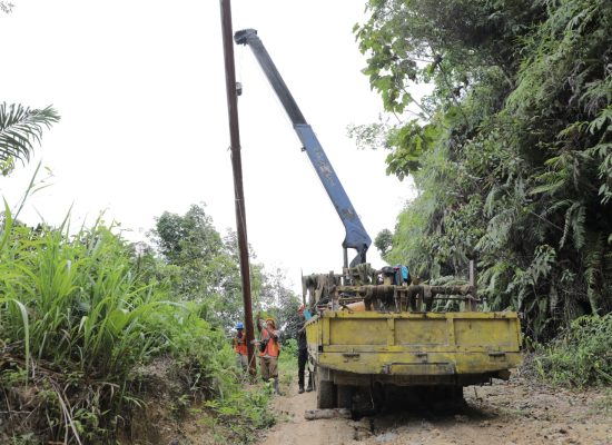 GM PLN UID Sumut Turun Langsung, Listrik Desa Unte Makmur Ditarget Rampung April 2026