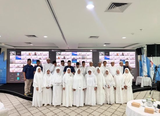 Haru dan Khidmat, Pelindo Regional 1 Gelar Pelepasan Jemaah Haji 2026