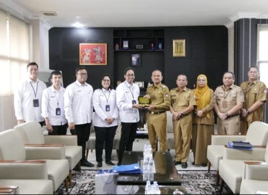 Wali Kota Tanjungbalai Terima Audiensi PT Taspen Cabang Medan