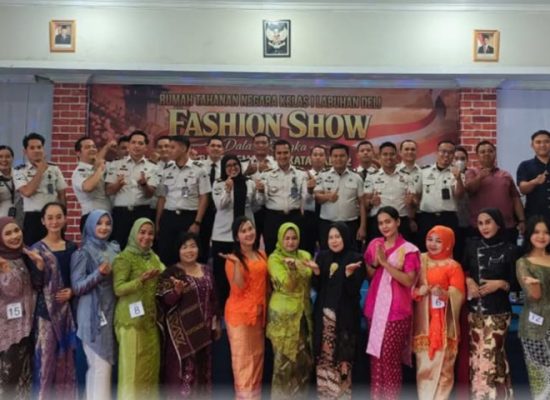 Rutan Labuhan Deli Rayakan HBP ke-62 dengan Fashion Show Bertema Emansipasi Perempuan