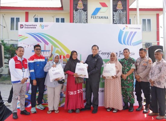 Pertamina Patra Niaga Sumbagut Gelar Pasar Murah di Lhokseumawe, 1.000 Paket Sembako Disalurkan
