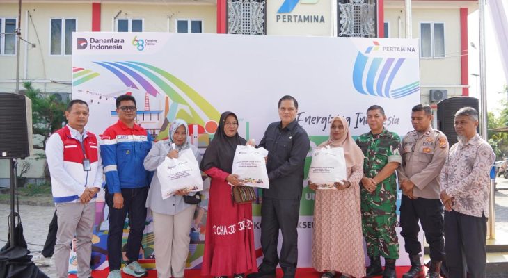 Pertamina Patra Niaga Sumbagut Gelar Pasar Murah di Lhokseumawe, 1.000 Paket Sembako Disalurkan