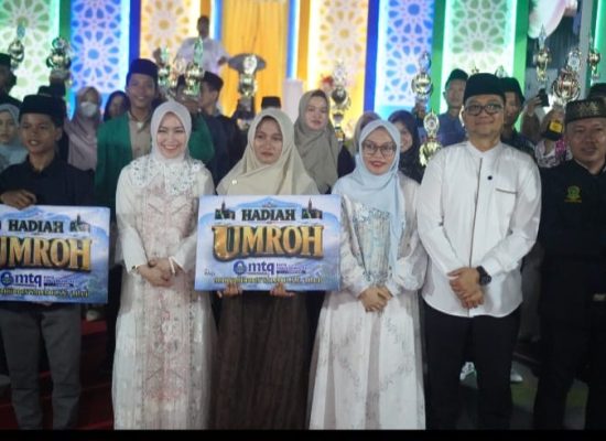 Kecamatan Teluk Nibung Pertahankan Juara Umum MTQ ke-58 Kota Tanjungbalai