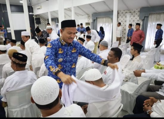 Tepung Tawar 134 Jemaah Calon Haji, Wali Kota Mahyaruddin Titip Doa untuk Tanjungbalai Lebih Maju dan Religius