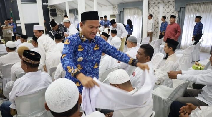 Tepung Tawar 134 Jemaah Calon Haji, Wali Kota Mahyaruddin Titip Doa untuk Tanjungbalai Lebih Maju dan Religius