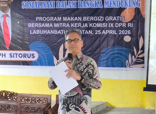 Sihar Sitorus Tegaskan Program Makan Bergizi Gratis Merupakan Investasi Jangka Panjang bagi Generasi Bangsa