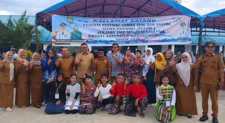 Borong Juara, SMPN 1 Panyabungan Tampil Gemilang di FLS2N Madina 2026