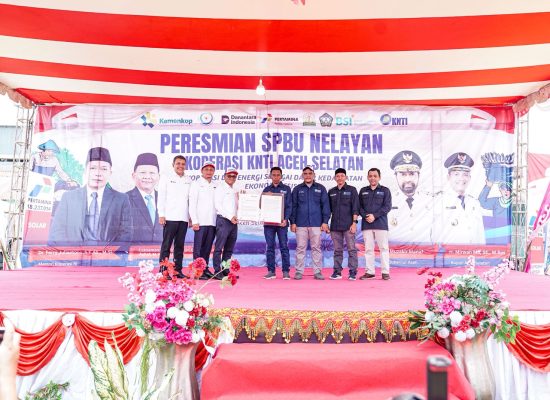 Pertamina Resmikan SPBU Nelayan di Aceh Selatan, Akses BBM Lebih Mudah untuk Nelayan