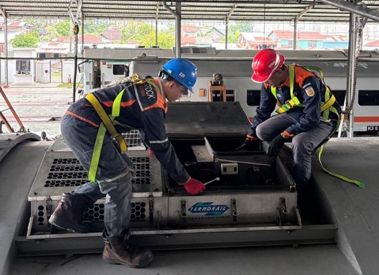 Menengok Balik Layar Keselamatan KAI Sumut, Depo Pulubrayan Jadi Kunci Keandalan Sarana
