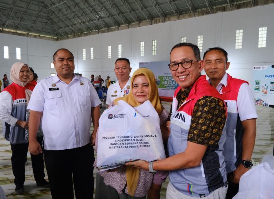 Pertamina Sumbagut Rampungkan Pasar Murah, 1.000 Warga Deli Serdang Terjangkau