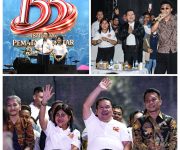 Wali Kota Wesly Bersama Ribuan Masyarakat Saksikan  Puncak Konser Hari Jadi ke-155 Kota Pematangsiantar