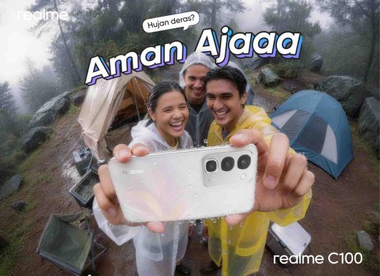 realme C100 Hadir sebagai Smartphone “Aman Ajaaa”, Andalan Anak Muda Aktif dengan Baterai 8000mAh dan Tahan Banting