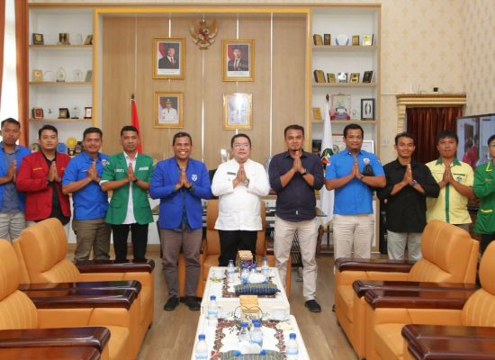 Pengurus KNPI Pematangsiantar Siturahmi dengan Wali Kota Wesly, Sampaikan Agenda Musda 9 Mei 2026