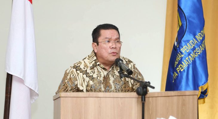 Wali Kota Wesly: KNPI Harus Jadi Wadah Pemuda Kreatif dan Berintegritas di Pematangsiantar