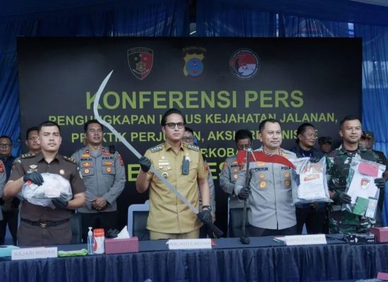 Wali Kota Medan Tegaskan Komitmen Berantas Kejahatan Jalanan dan Narkoba