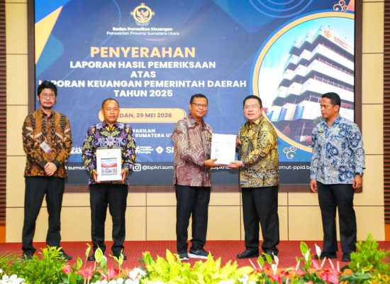 Cetak Sejarah, Pemko Pematangsiantar Raih Opini WTP Lima Kali Berturut-turut dari BPK RI
