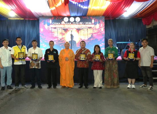 Hadiri Festival Waisak 2570 BE, Wesly Silalahi Tegaskan Pentingnya Menjaga Toleransi