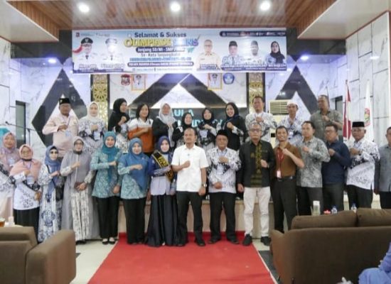 Wali Kota Mahyaruddin Salim Buka OSN Jenjang SD/MI dan SMP/MTs Se-Kota Tanjungbalai 2026
