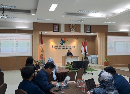 BPS: Inflasi Sumut Naik 2,92 Persen di April 2026