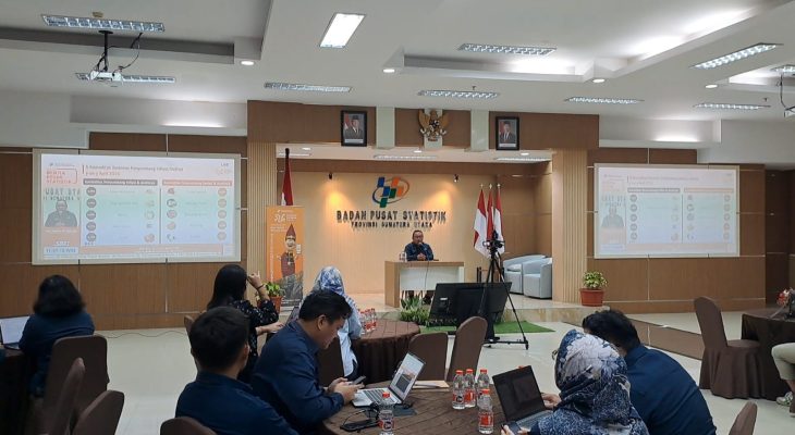 BPS: Inflasi Sumut Naik 2,92 Persen di April 2026