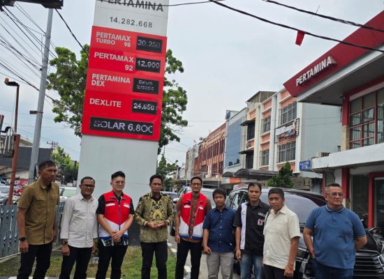 Pertamina dan Pemprov Riau Sidak SPBU di Pekanbaru, Masyarakat Diminta Tidak Panic Buying