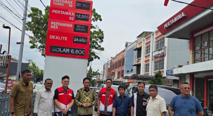 Pertamina dan Pemprov Riau Sidak SPBU di Pekanbaru, Masyarakat Diminta Tidak Panic Buying