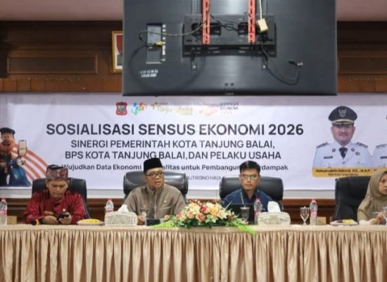 Sinergitas Pemko Tanjungbalai, BPS, dan Pelaku Usaha Sukseskan Sensus Ekonomi 2026