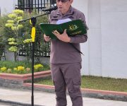 HUT PERSAJA Ke 75, Kajari Tanjung Balai Sampaikan Amanat Jaksa Agung