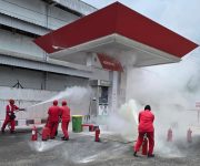 Pertamina Patra Niaga Sumbagut Perkuat Kesiapsiagaan Kebakaran SPBU Lewat Simulasi PKD di Padang