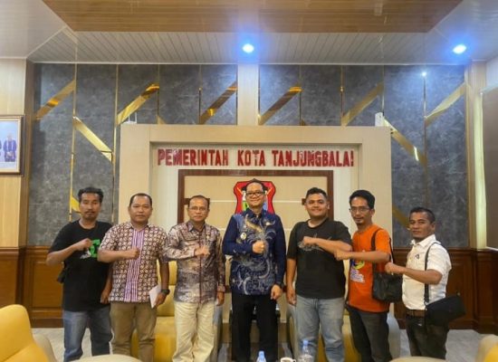 Wawako Tanjungbalai Terima Audiensi Forwakum, Dukung Peran Media dalam Edukasi Hukum