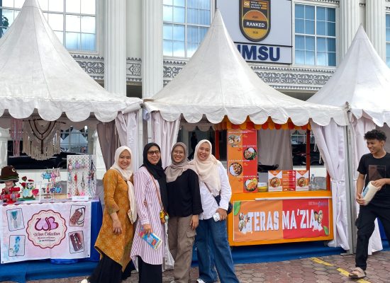 UMKM Binaan Pelindo Regional 1 Ramaikan Bazar Medan Coding Competition 2026