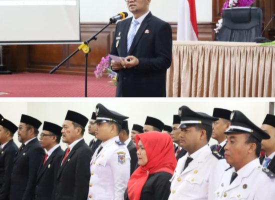 Wakil Wali Kota Tanjungbalai Lantik 54 Pejabat Administrator dan Pengawas di Lingkungan Pemko
