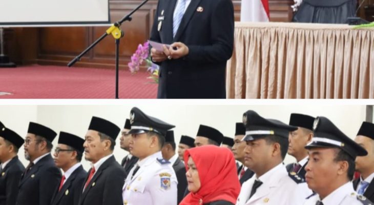 Wakil Wali Kota Tanjungbalai Lantik 54 Pejabat Administrator dan Pengawas di Lingkungan Pemko