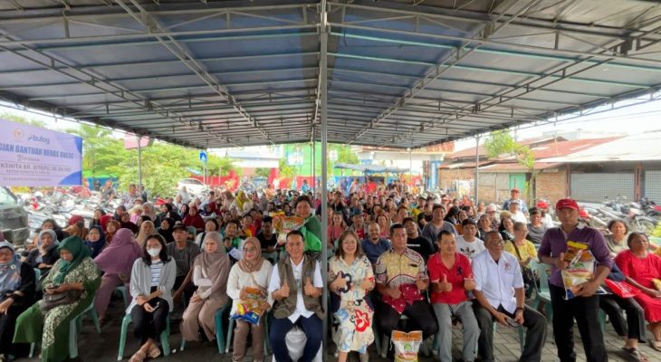 Kolaborasi Bulog Sumut dan Badikenita Sitepu Bantu Penuhi Kebutuhan Pangan Masyarakat
