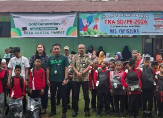 Hardiknas 2026, Pegadaian Peduli Bantu Siswa MIS YAPISZUNA Lewat Program Gold Generation