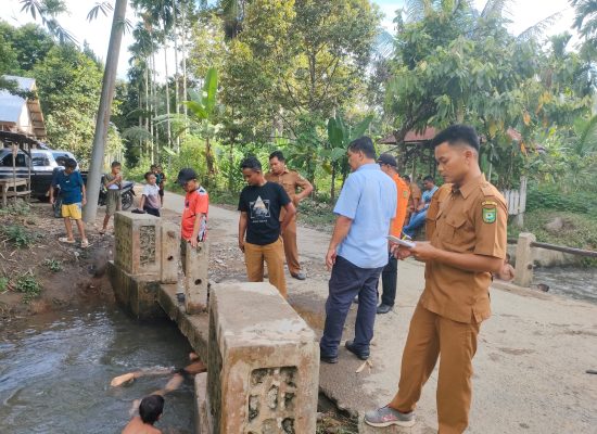 Normalisasi Sungai Sianciing Jadi Prioritas, PUPR dan BPBD Madina Tinjau Lokasi Banjir di Siabu