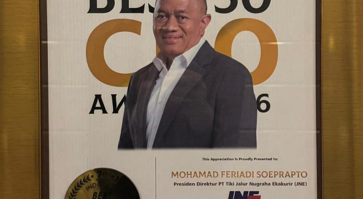 Mohamad Feriadi Soeprapto Raih Indonesia Best 50 CEO Awards 2026