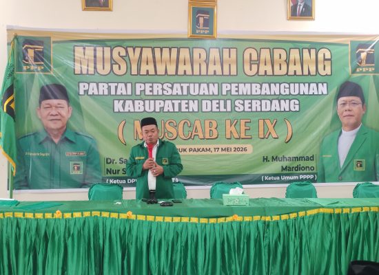 Selamat! Dr Misnan Aljawi Kembali Terpilih Sebagai Formatur DPC PPP Deli Serdang