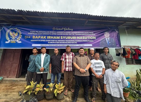 Irham Syururi Tampung Keluhan Warga soal Infrastruktur Jalan di Huta Tinggi