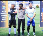 Polres Tanjungbalai Cetak Kemenangan Perdana di Grub D Turnamen Sepak Bola Polda Sumut