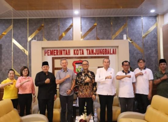 Plh Wali Kota Muhammad Fadly Abdina Terima Audiensi Panitia Hari Raya Waisak Kota Tanjungbalai