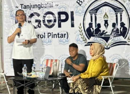 Balai GASKAN Gelar Ngobrol Pintar Bersama Plh Wali Kota Tanjungbalai dan Aktivis Lingkungan