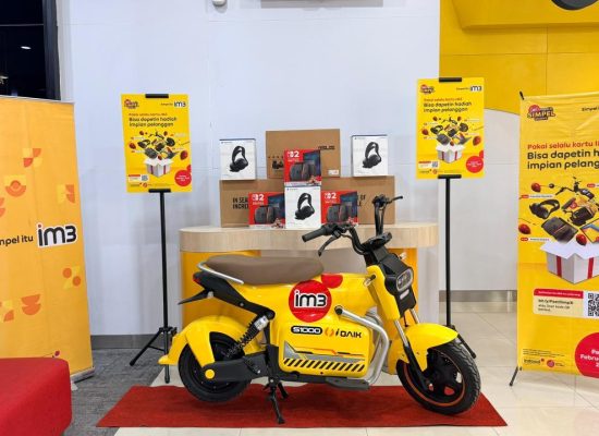 Program “IM3 Pasti Simpel” Disambut Antusias, Hadiah Motor Listrik Jadi Daya Tarik Utama