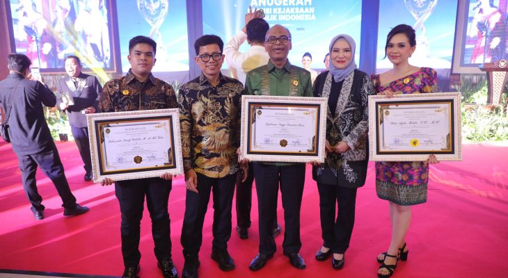 Kejati Sumut Raih Penghargaan Kejaksaan Tinggi Type A Berprestasi di Komjak Award 2025