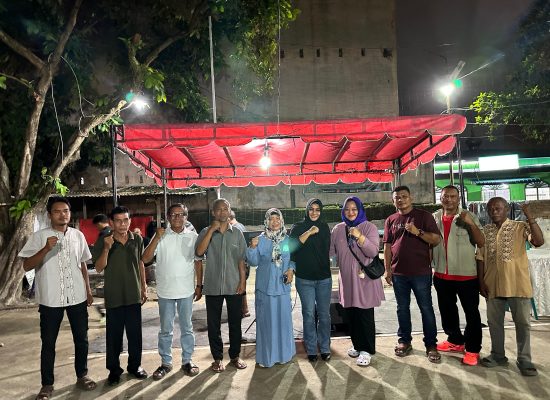 Lailatul Badri Resmikan Lapangan Multifungsi di Glugur Darat I, Warga Sambut Antusias