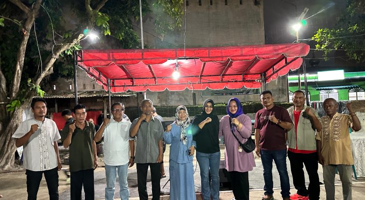 Lailatul Badri Resmikan Lapangan Multifungsi di Glugur Darat I, Warga Sambut Antusias