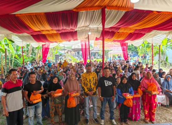 Eko Afrianta Sitepu Ajak Warga Perkuat Semangat Gotong Royong Lewat Sosialisasi Ideologi Pancasila