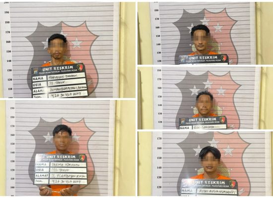 Polisi Gerebek Warnet Diduga Tempat Judi Online di Medan Tuntungan, 5 Orang Diamankan
